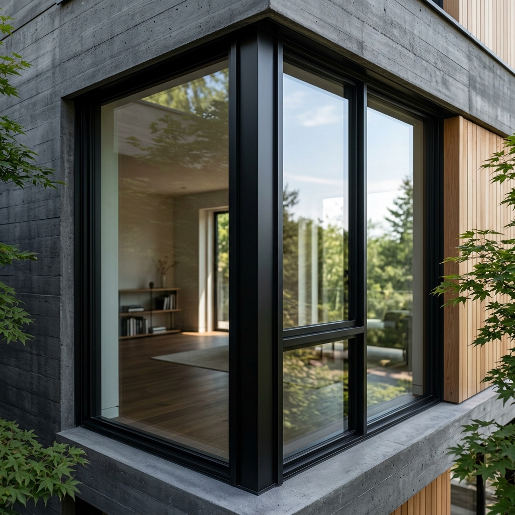 Ventanas y Mamparas de Aluminio en Vidriería ROAM